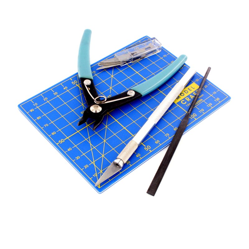 Plastic Model Tool Set 9-delig